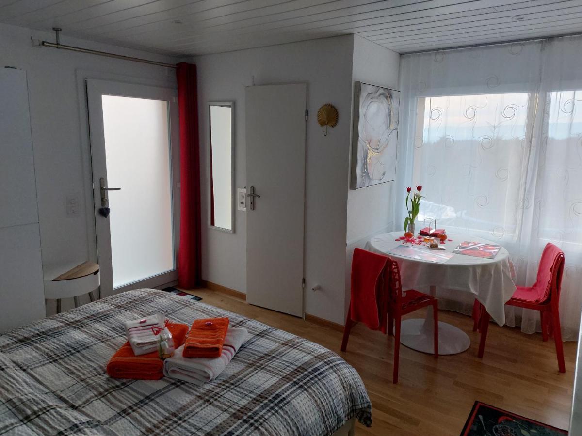Beau Studio Avec Terrasse Et Vue Exclusivement Pour Non Fumeurs Belmont-sur-Lausanne Exterior photo