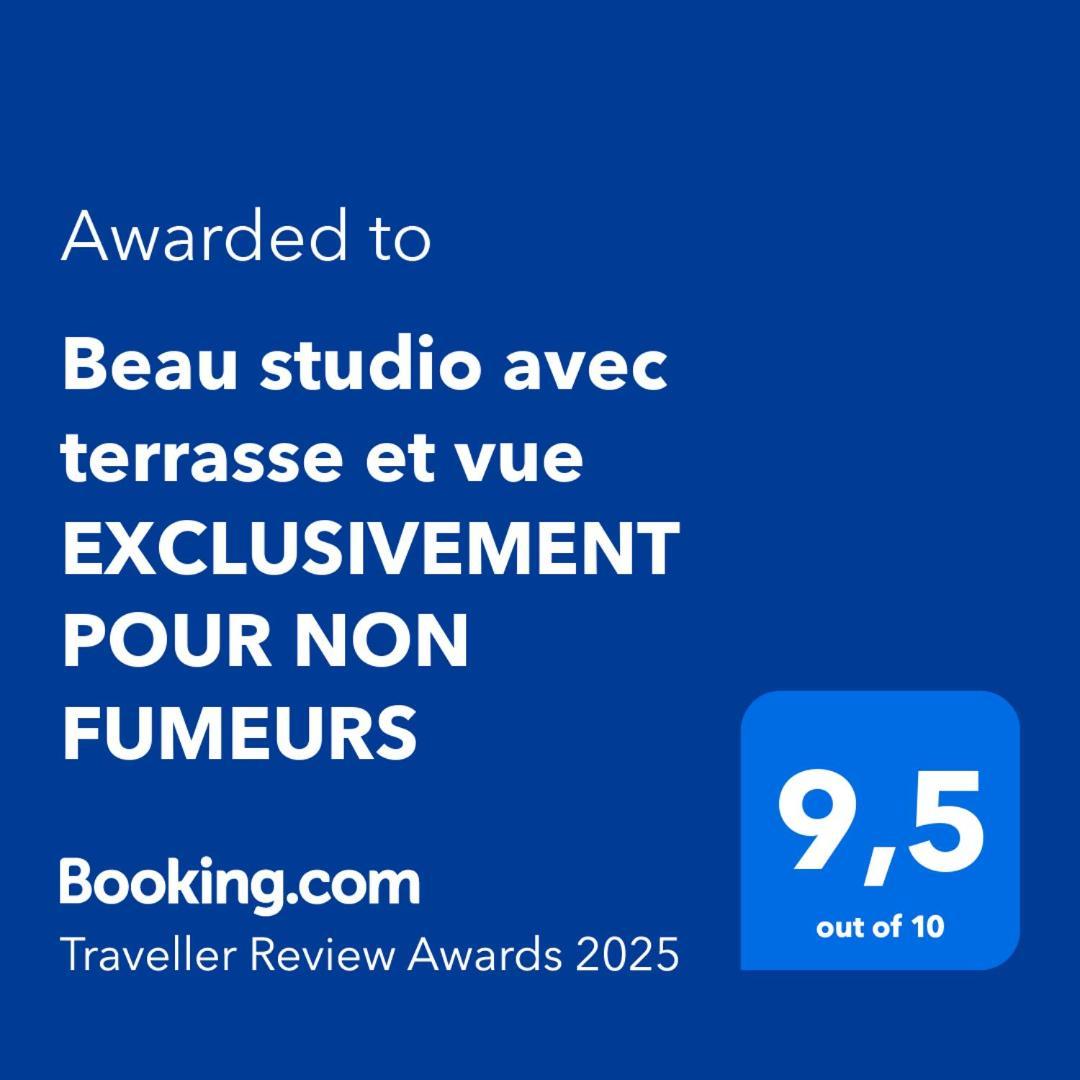 Beau Studio Avec Terrasse Et Vue Exclusivement Pour Non Fumeurs Belmont-sur-Lausanne Exterior photo